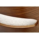 H110 bárszék, krémes / dió