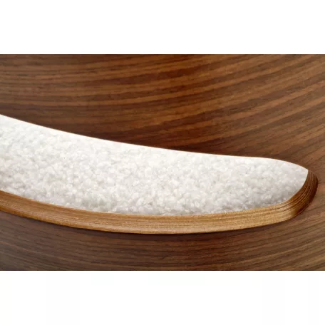 H110 bárszék, krémes / dió