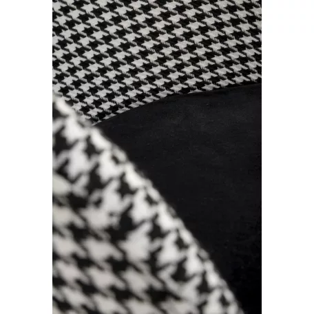 H113 bárszék, fekete/fehér