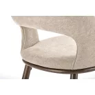 H114 bárszék, bézs / dió