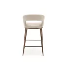 H114 bárszék, bézs / dió