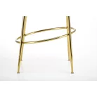 H116 bárszék, szürke/arany