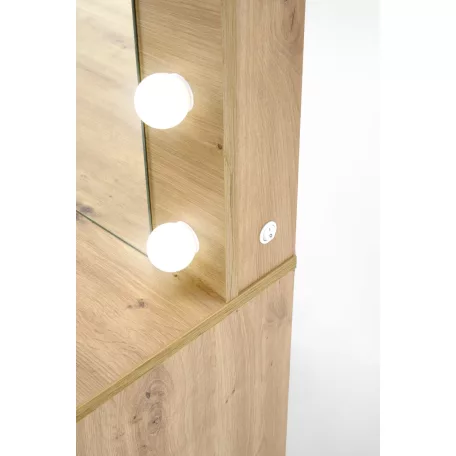 HOLLYWOOD XL, fésülködőasztal  tölgy