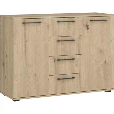 FLEX - KM-2 komód - kézműves tölgy