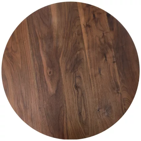 JAVA asztal készlet, dió / fekete