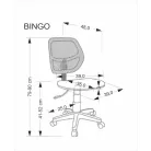 Bingo ifjúsági forgószék – rózsaszín