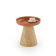 GINA dohányzóasztal, szín: natúr - fahéj