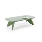 SORAYA dohányzóasztal, szín: világoszöld