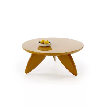 SORAYA 2 dohányzóasztal, szín: mustársárga