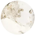 ALESSIA dohányzóasztal, szín: bézs márvány/fekete