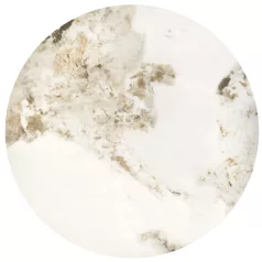 ALESSIA dohányzóasztal, szín: bézs márvány/fekete