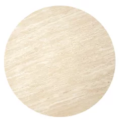   OREO két darabos dohányzóasztal szett, szín: travertin/fehér