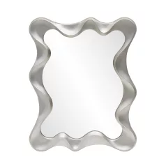 Deco fali tükör – antik ezüst