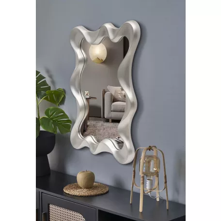 Deco fali tükör – antik ezüst