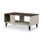 RANDOM 2 LAW-1 dohányzóasztal, szín: kasmír/dió/fekete