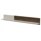 RANDOM 2 P-2 fali polc, szín: kasmír/dió/fekete