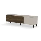 RANDOM 2 RTV-2 TV szekrény, 180 cm, szín: kasmír/dió/fekete