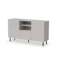 PAXOS KM-1 komód, szín: kasmír/fekete