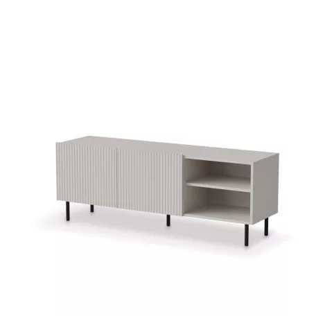 PAXOS RTV-1 TV szekrény 150 cm, szín: kasmír/fekete