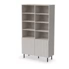 PAXOS REG-1 szekrény, szín: kasmír/fekete