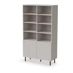 PAXOS REG-1 szekrény, szín: kasmír/fekete