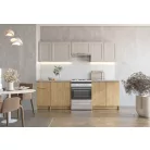 WENDY 240 blokk konyha, korpusz cremona tölgy/kasmír, front: cremona tölgy/kasmír