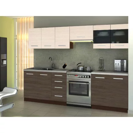 Amanda 2 konyha, 260 fahéj akác/priede arden