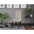 Berta szék, wenge - krém textilbőr