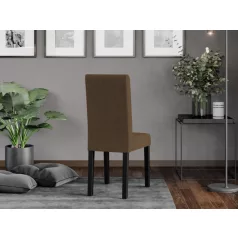 Berta szék, wenge - barna szövet