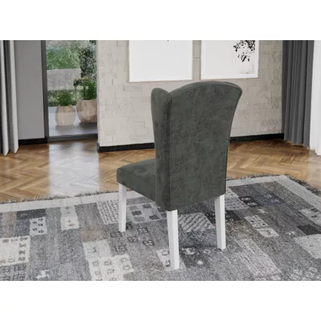 Atena szék, Havana 10 szövettel, fehér lábakkal