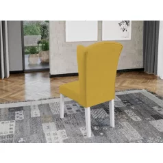 Atena szék, Havana 65 szövettel, fehér lábakkal