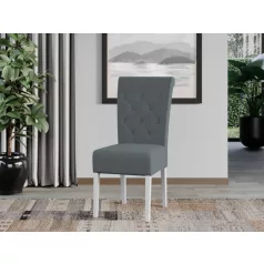 Oslo szék, Castel 91 szövettel, fehér lábakkal