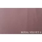 Oslo szék, Royal Velvet 6 szövettel, fehér lábakkal
