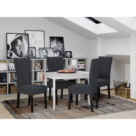 Lima szék, Vardo 19 szövettel, fekete lábakkal