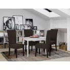 Lima szék, Vardo 43 szövettel, fekete lábakkal