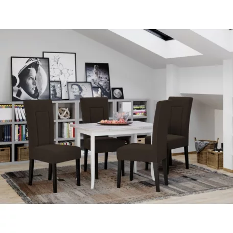 Lima szék, Vardo 43 szövettel, fekete lábakkal