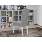 Lima szék, Vardo 6 szövettel, fehér lábakkal