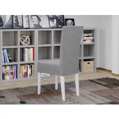 Lima szék, Vardo 6 szövettel, fehér lábakkal