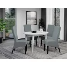 Paris szék, Westa 9 szövettel, fekete lábakkal