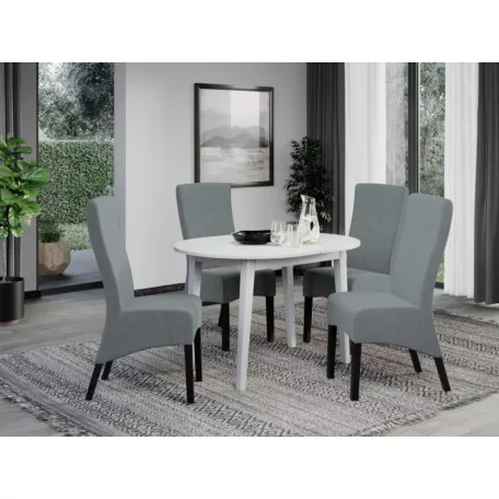 Paris szék, Westa 9 szövettel, fekete lábakkal