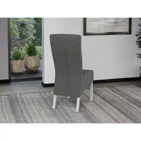 Paris szék, Vardo 11 szövettel, fehér lábakkal