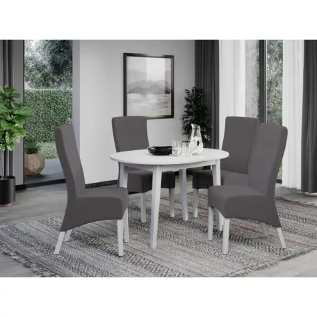 Paris szék, Westa 8 szövettel, fehér lábakkal