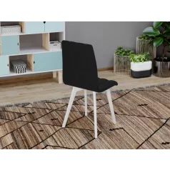 Karma szék, Havana 19 szövettel, fehér lábakkal