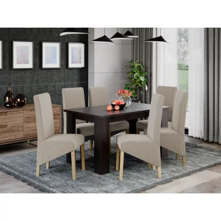 Venetia szék, Centauri 28 szövettel, világos lábakkal