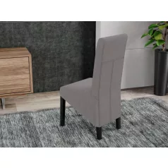 Venetia szék, Malmo 90 szövettel, fekete lábakkal