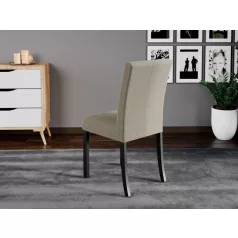 Plus szék, Barrel 09 szövettel, fekete lábakkal