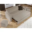 Mini  krém kanapé