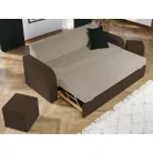 Mini  krém-barna kanapé