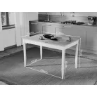 Grand Alba asztal, étkezőasztal fehér asztallappal