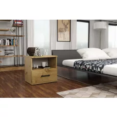 GODA II 1 S éjjeliszekrény artisan tölgy színben